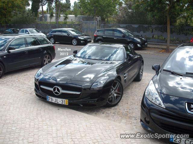 Mercedes SLS AMG spotted in Oeiras, Portugal
