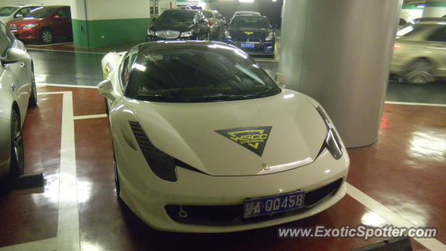 Ferrari 458 Italia spotted in SHANGHAI, China