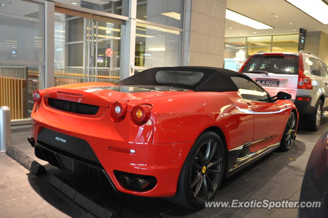 Ferrari F430 spotted in Bukit Bintang KL, Malaysia