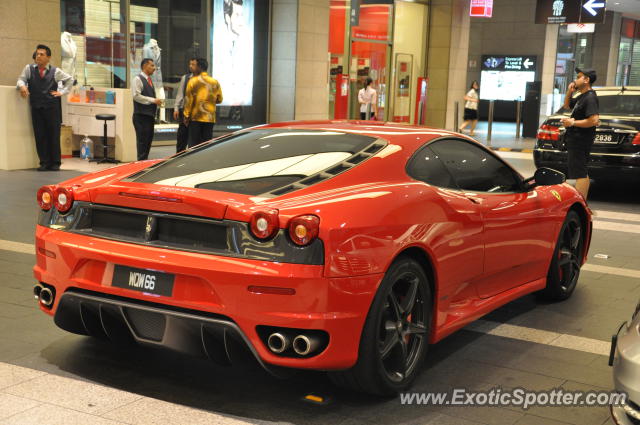 Ferrari F430 spotted in Bukit Bintang KL, Malaysia