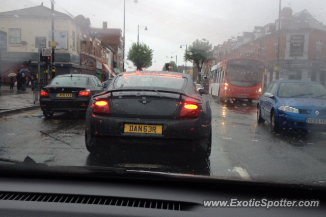 Bentley Continental spotted in Birmingham, United Kingdom