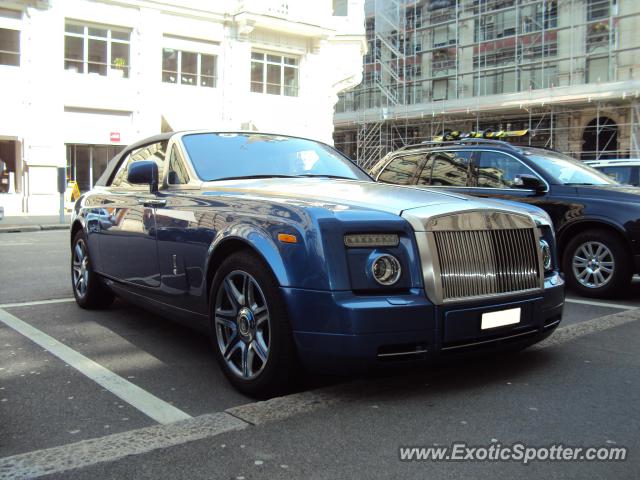 Rolls Royce Phantom spotted in Zurich, Switzerland