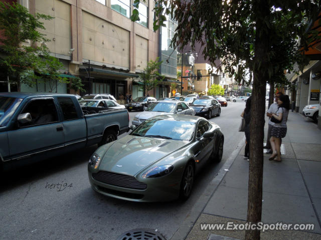 Aston Martin Vantage spotted in Chicago, Illinois