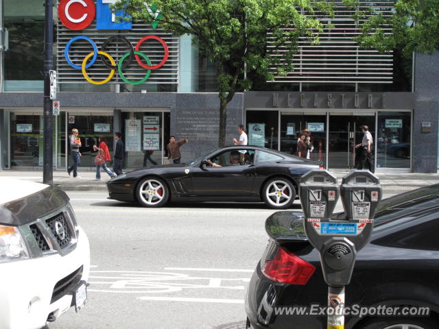 Ferrari 550 spotted in Vancouver, BC, Canada