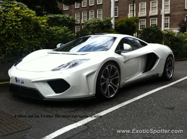 Mclaren MP4-12C spotted in London, United Kingdom