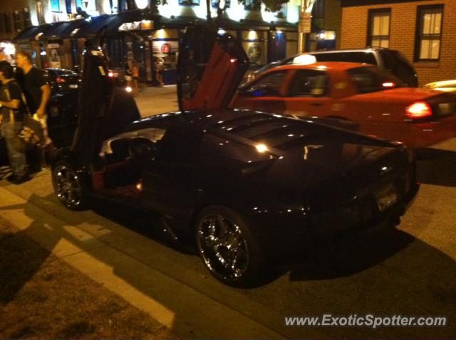 Lamborghini Murcielago spotted in Baltimore, Maryland