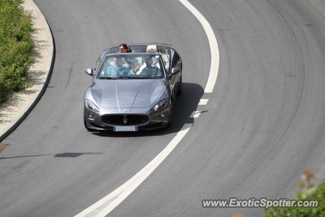 Maserati GranTurismo spotted in Le Vigeant, France