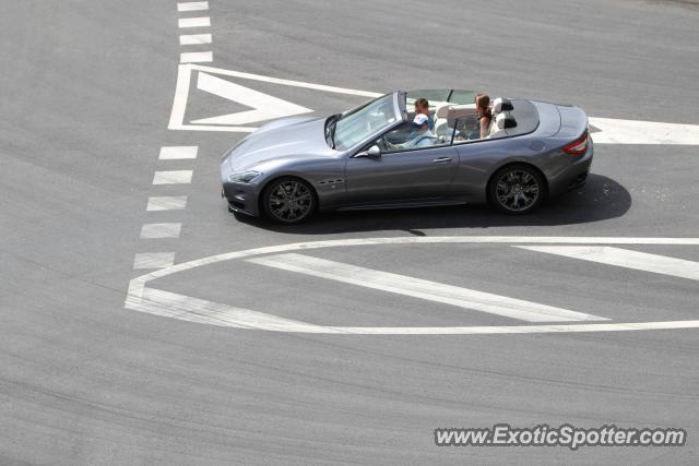 Maserati GranTurismo spotted in Le Vigeant, France