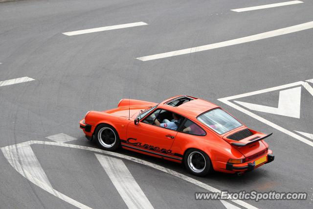 Porsche 911 spotted in Le Vigeant, France