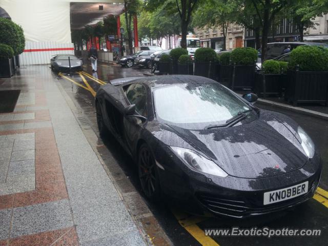 Mclaren MP4-12C spotted in Paris, France