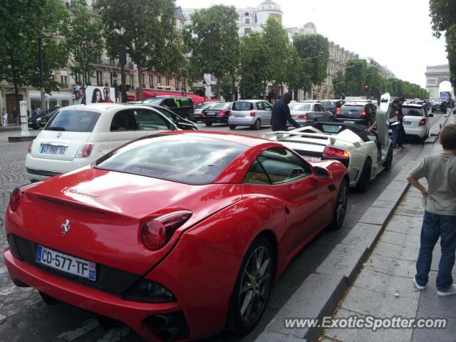 Lamborghini Murcielago spotted in Paris, France