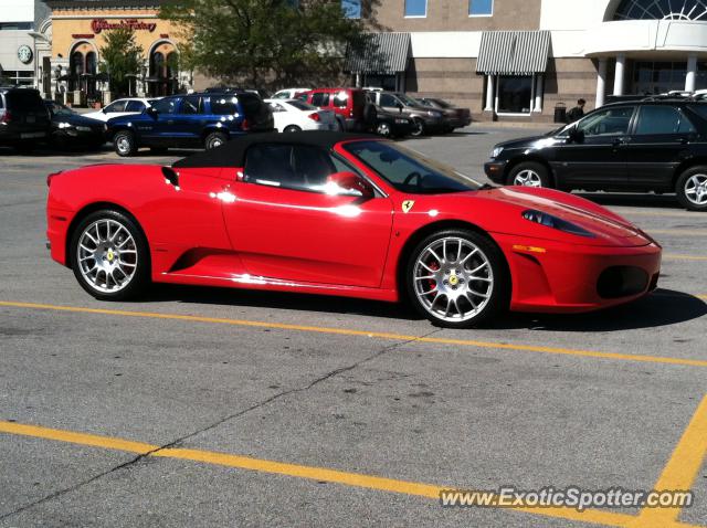 Ferrari F430 spotted in Indianapolis, Indiana