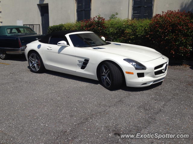 Mercedes SLS AMG spotted in Metairie, Louisiana