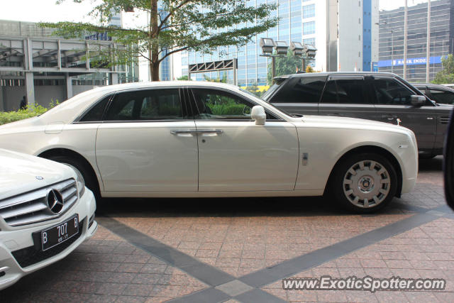 Rolls Royce Ghost spotted in Jakarta, Indonesia