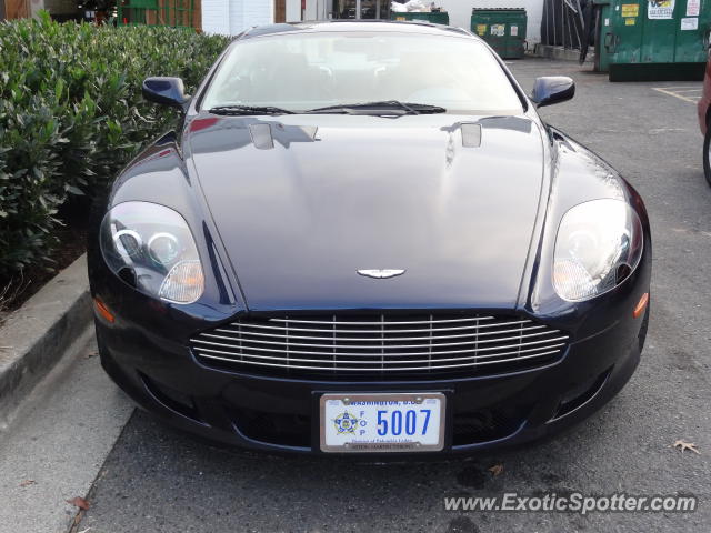 Aston Martin DB9 spotted in Bethesda, Maryland