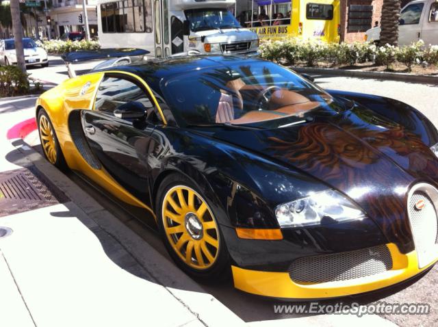 Bugatti Veyron spotted in Beverley Hills, California