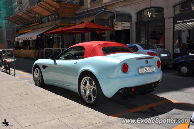 Alfa Romeo 8C spotted in Geneva, Switzerland