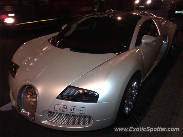 Bugatti Veyron spotted in London, United Kingdom