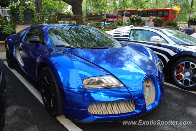 Bugatti Veyron spotted in London, United Kingdom