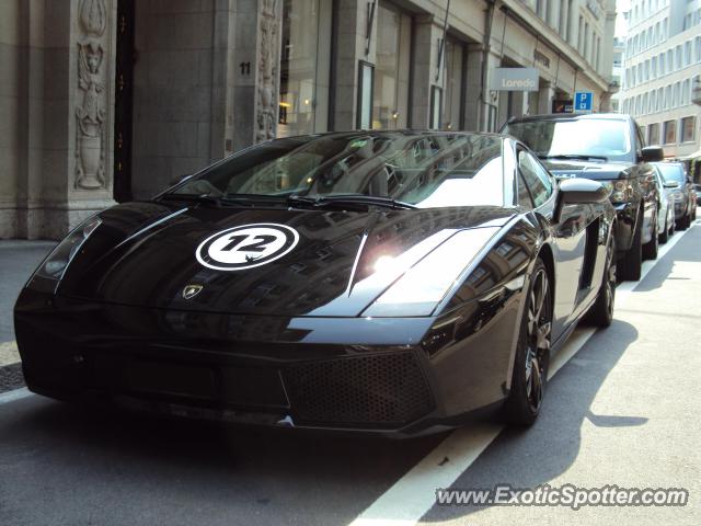 Lamborghini Gallardo spotted in Zurich, Switzerland