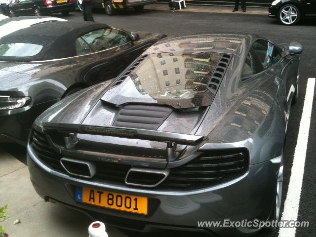 Mclaren MP4-12C spotted in London, United Kingdom