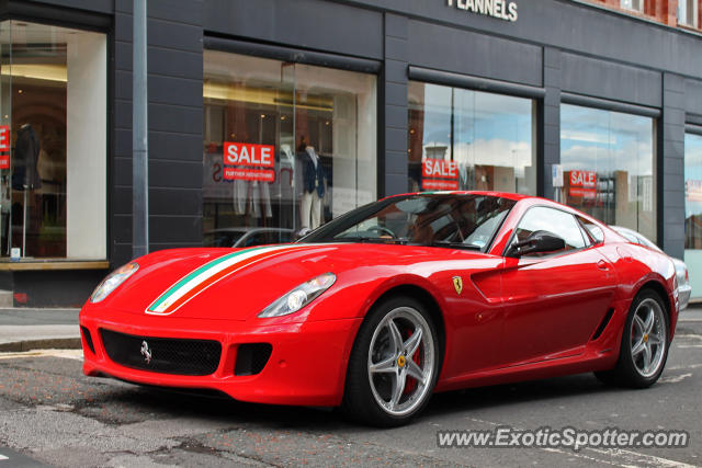 Ferrari 599GTB spotted in Leeds, United Kingdom