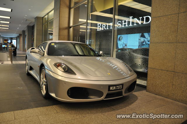 Ferrari F430 spotted in Bukit Bintang KL, Malaysia