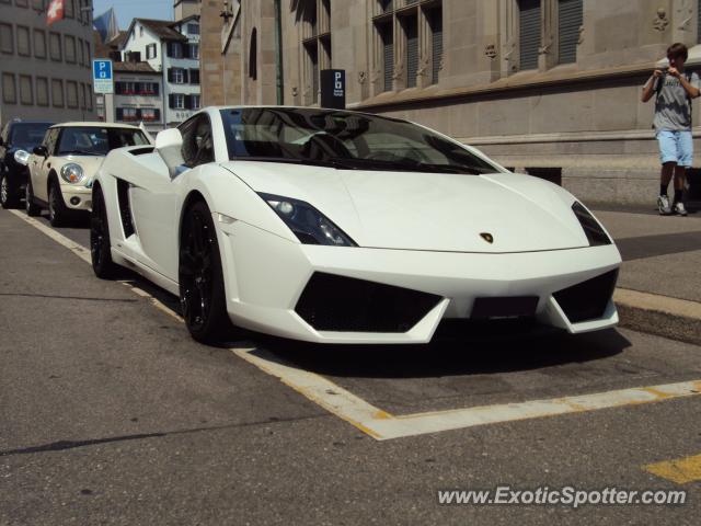 Lamborghini Gallardo spotted in Zurich, Switzerland