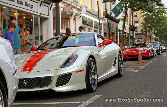 Ferrari 599GTB spotted in Red Bank, New Jersey