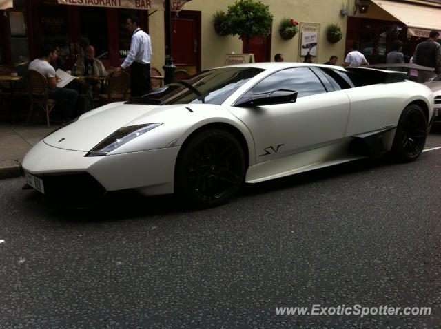 Lamborghini Murcielago spotted in London, United Kingdom