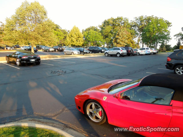 Fisker Karma spotted in Barrington, Illinois