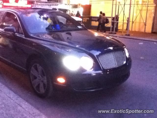 Bentley Continental spotted in New York City, New York