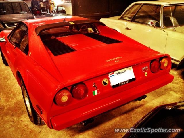 Ferrari 308 spotted in Asuncion, Paraguay