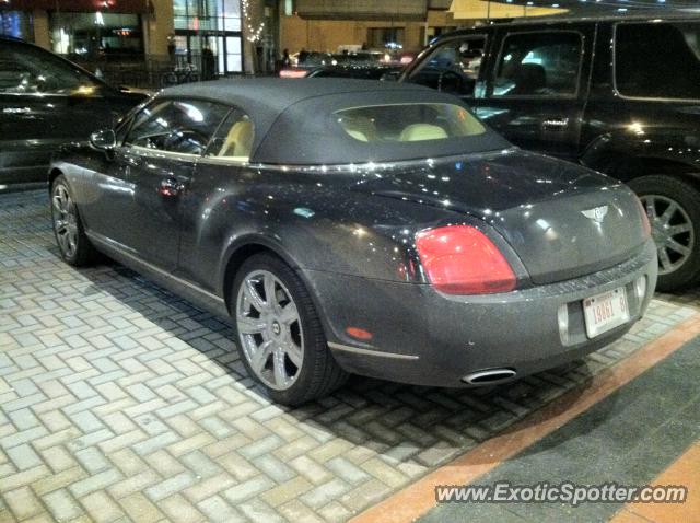 Bentley Continental spotted in Indianapolis, Indiana