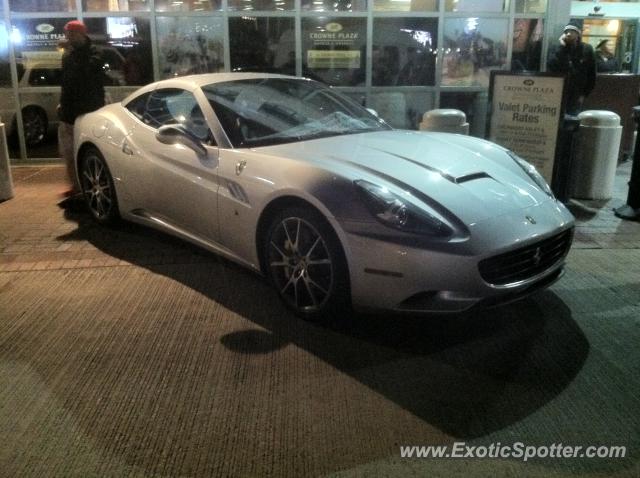 Ferrari California spotted in Indianapolis, Indiana