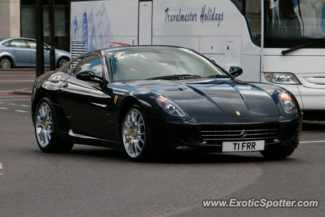 Ferrari 599GTB spotted in London, United Kingdom