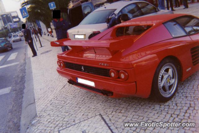 Ferrari Testarossa spotted in Other, Unknown Country