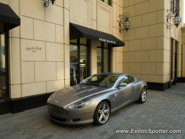 Aston Martin DB9 spotted in Chicago, Illinois