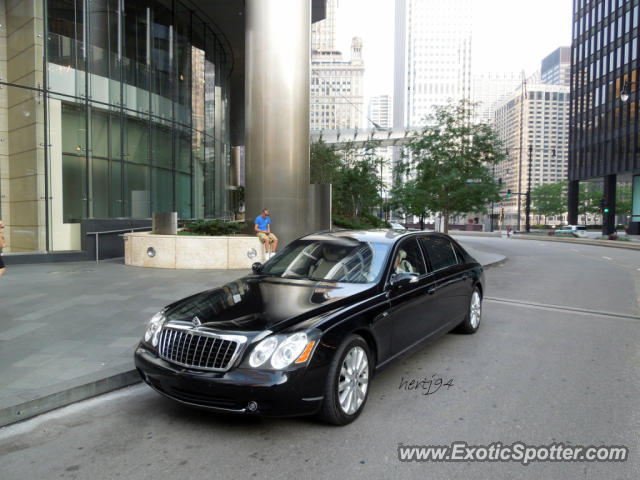 Mercedes Maybach spotted in Chicago, Illinois