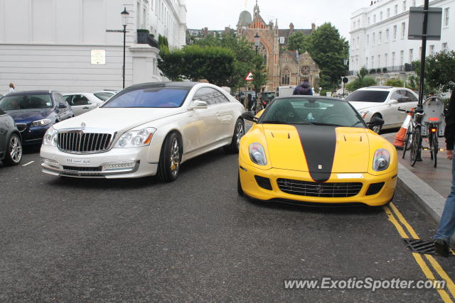 Ferrari 599GTB spotted in London, United Kingdom