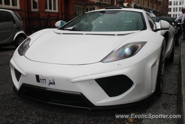 Mclaren MP4-12C spotted in London, United Kingdom