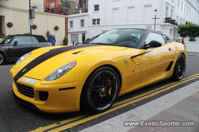 Ferrari 599GTB spotted in London, United Kingdom