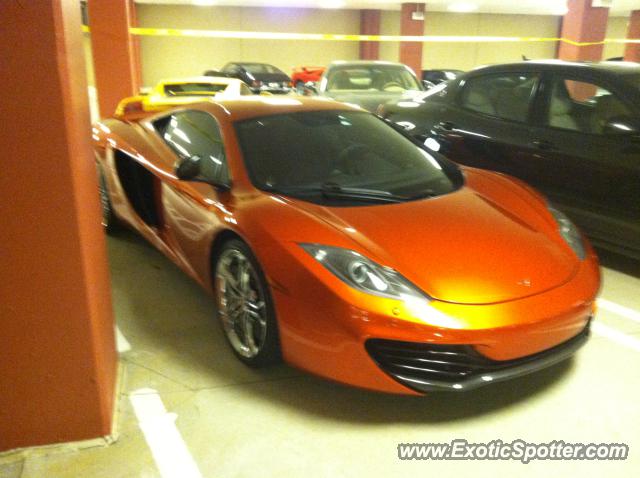 Mclaren MP4-12C spotted in Mt pocono, Pennsylvania