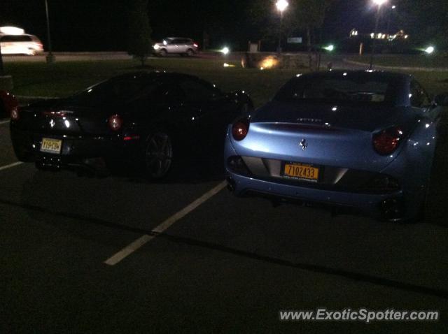 Ferrari California spotted in Mt Pocono, Pennsylvania