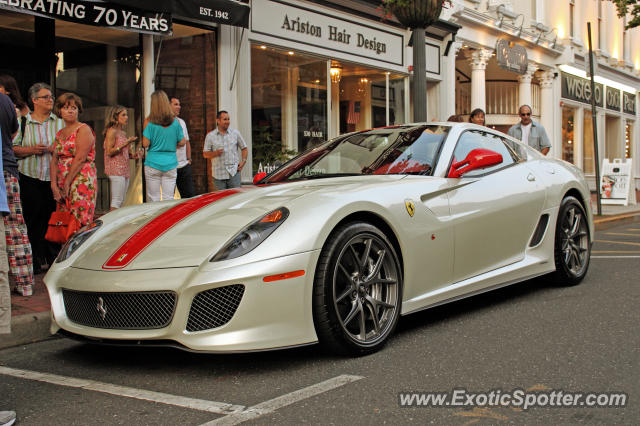 Ferrari 599GTO spotted in Red Bank, New Jersey