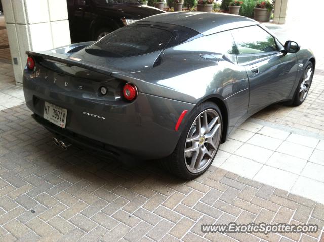 Lotus Evora spotted in Indianapolis, Indiana