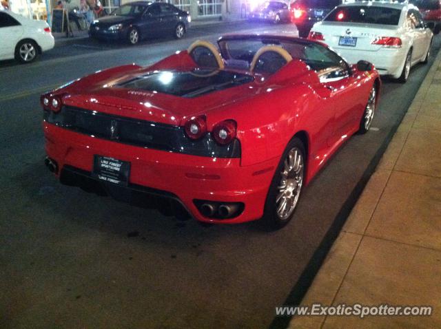 Ferrari F430 spotted in Carmel, Indiana