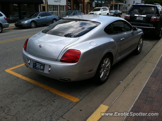 Bentley Continental spotted in Noblesville, Indiana