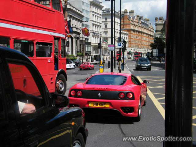 Ferrari 360 Modena spotted in London, United Kingdom