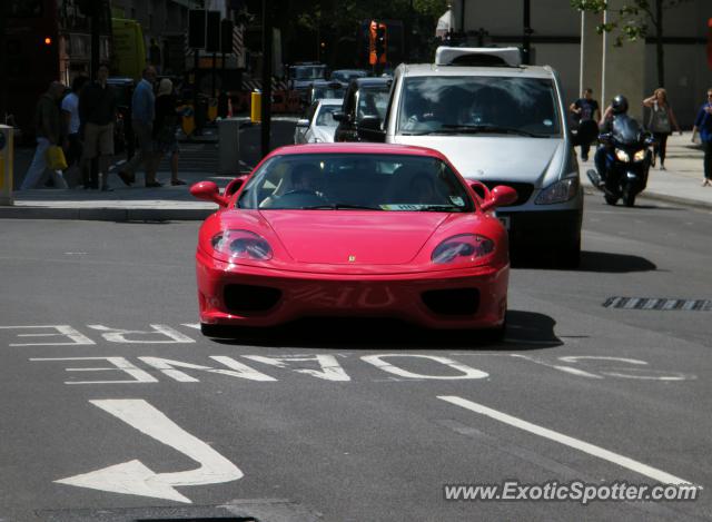 Ferrari 360 Modena spotted in London, United Kingdom